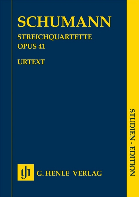 Robert Schumann - Streichquartette op. 41 - 