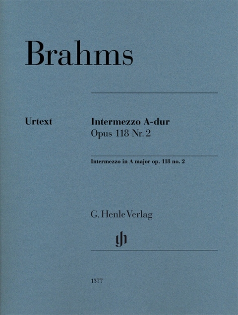 Johannes Brahms - Intermezzo A-dur op. 118 Nr. 2 - 