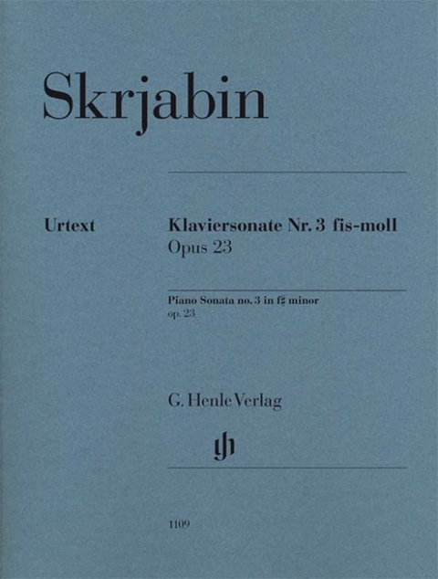 Alexander Skrjabin - Klaviersonate Nr. 3 fis-moll op. 23 - 