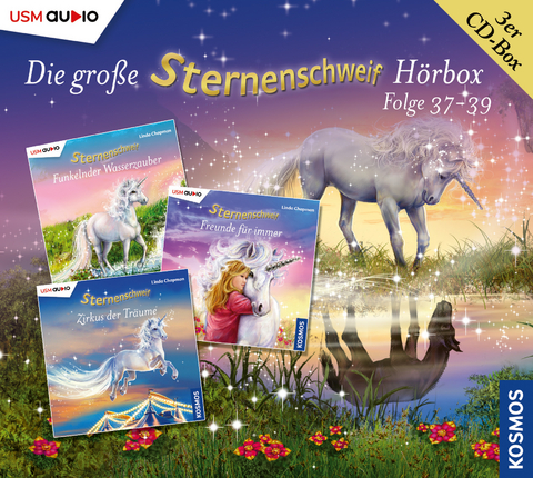 Die große Sternenschweif Hörbox Folgen 37-39 (3 Audio CDs) - Linda Chapman