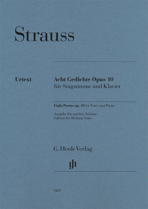 Richard Strauss - Acht Gedichte op. 10 - 