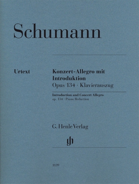 Robert Schumann - Konzert-Allegro mit Introduktion op. 134 für Klavier und Orchester - 