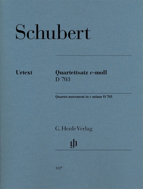 Franz Schubert - Streichquartettsatz c-moll D 703 - 