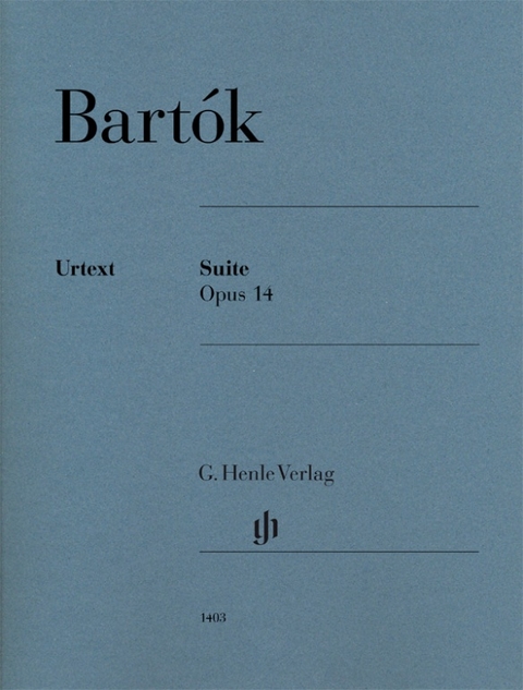 Béla Bartók - Suite op. 14 - 