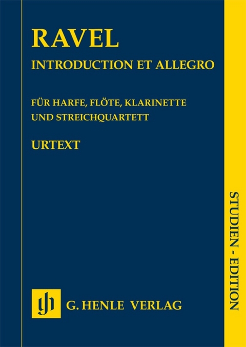 Maurice Ravel - Introduction et Allegro für Harfe, Flöte, Klarinette und Streichquartett - 