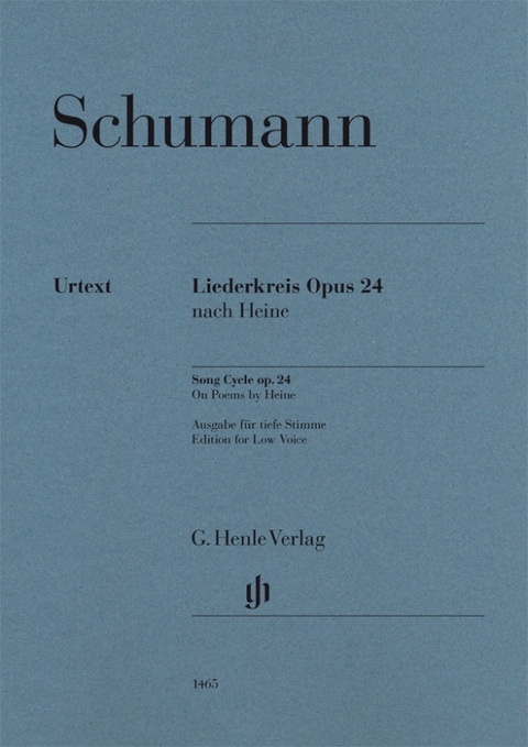 Robert Schumann - Liederkreis op. 24 - 