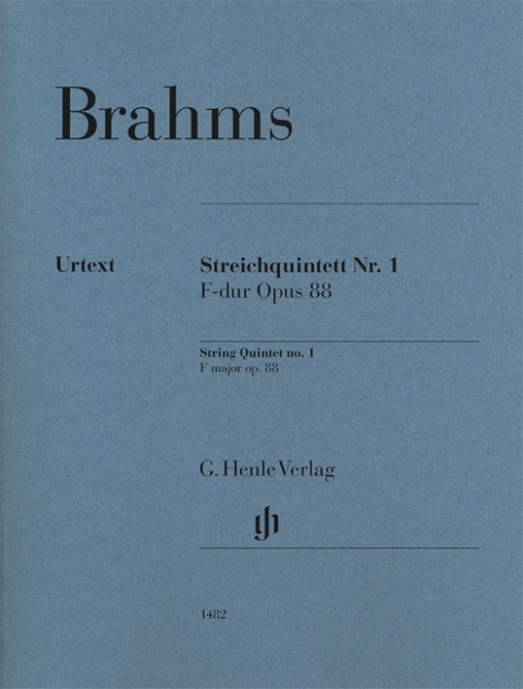 Johannes Brahms - Streichquintett Nr. 1 F-dur op. 88 - 