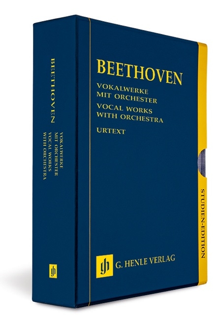 Ludwig van Beethoven - Vokalwerke mit Orchester - 6 Bände im Schuber - 