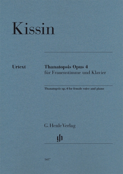 Evgeny Kissin - Thanatopsis op. 4 für Frauenstimme und Klavier - 