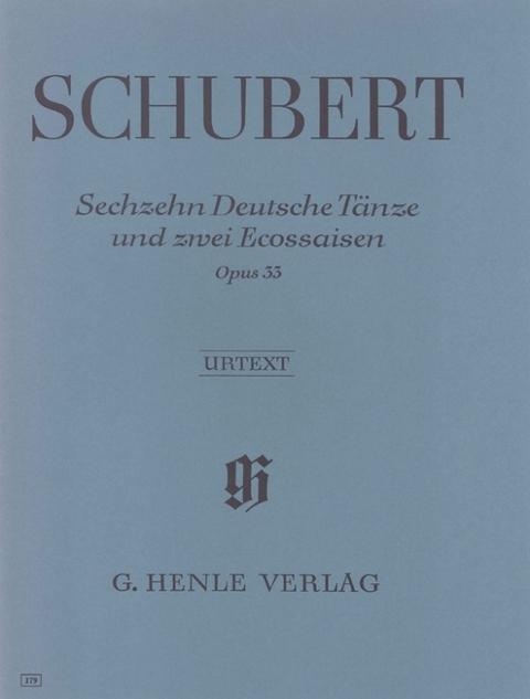 Franz Schubert - 16 Deutsche Tänze und 2 Ecossaisen op. 33 D 783 - 