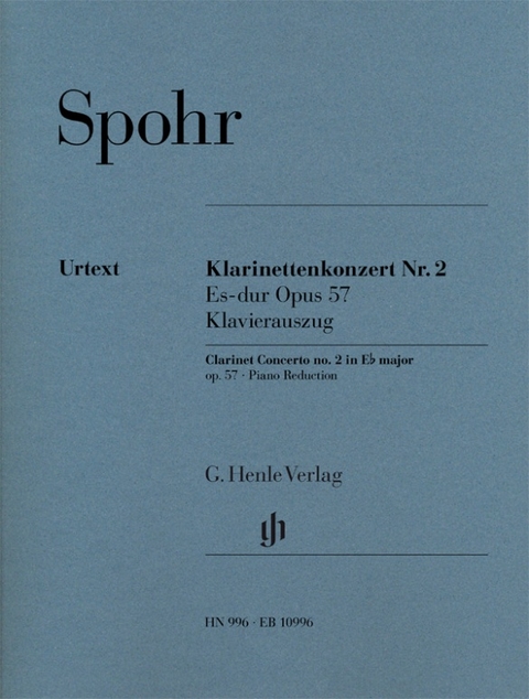 Louis Spohr - Klarinettenkonzert Nr. 2 Es-dur op. 57 - 