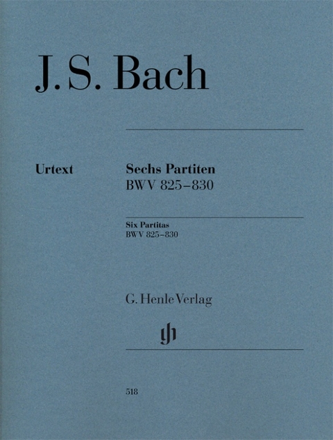 Johann Sebastian Bach - Sechs Partiten BWV 825-830 - 