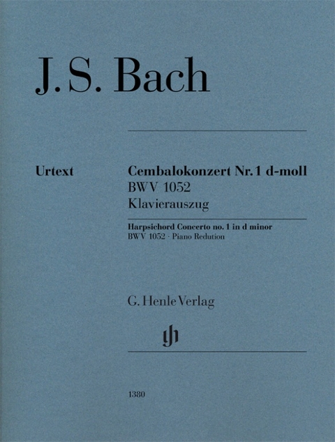 Johann Sebastian Bach - Cembalokonzert Nr. 1 d-moll BWV 1052 - 