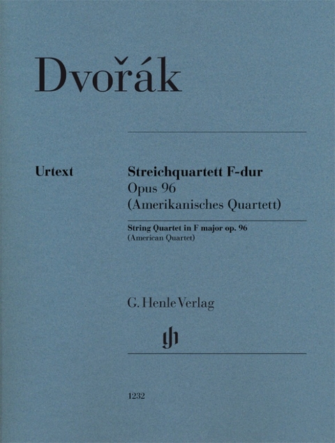 Antonín Dvorák - Streichquartett F-dur op. 96 (Amerikanisches Quartett) - 