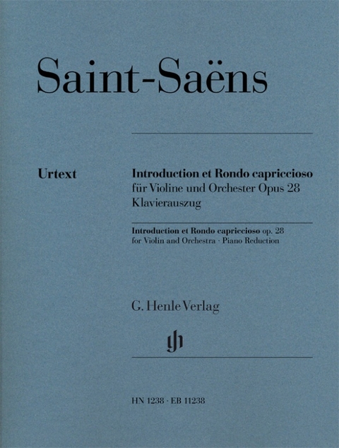 Camille Saint-Saëns - Introduction et Rondo capriccioso für Violine und Orchester op. 28 - 