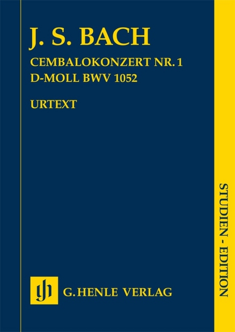 Johann Sebastian Bach - Cembalokonzert Nr. 1 d-moll BWV 1052 - 