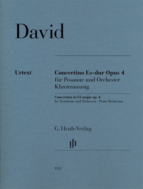 Ferdinand David - Concertino Es-dur op. 4 für Posaune und Orchester - 