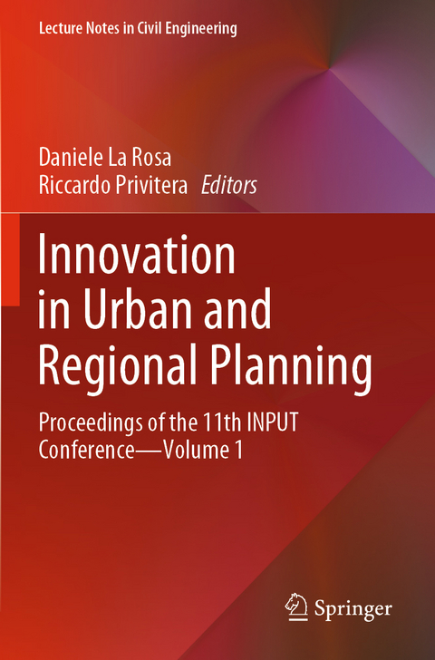 Innovation in Urban and Regional Planning - 