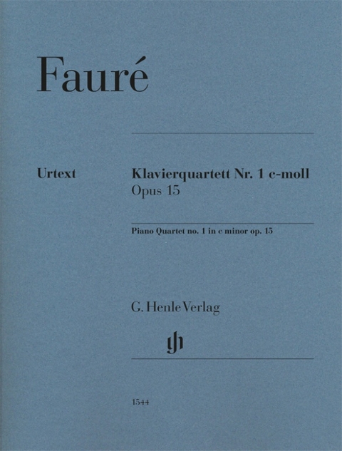 Gabriel Fauré - Klavierquartett Nr. 1 c-moll op. 15 - 