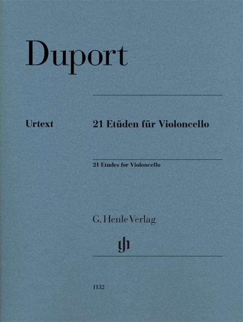 Jean-Louis Duport - 21 Etüden für Violoncello - 