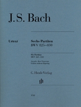 Johann Sebastian Bach - Sechs Partiten BWV 825-830 - Bach, Johann Sebastian; Scheideler, Ullrich