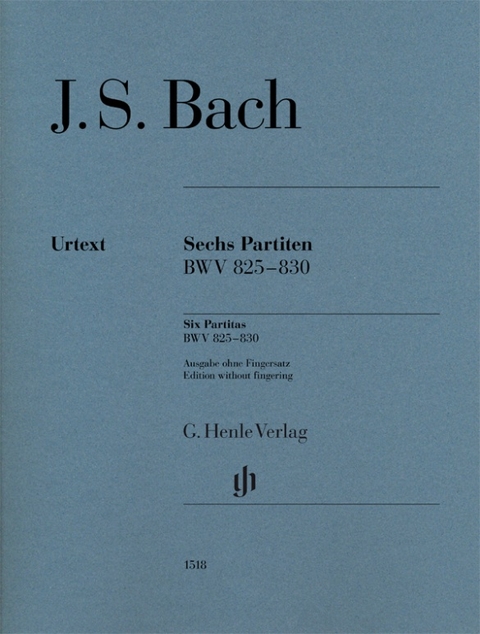 Johann Sebastian Bach - Sechs Partiten BWV 825-830 - 