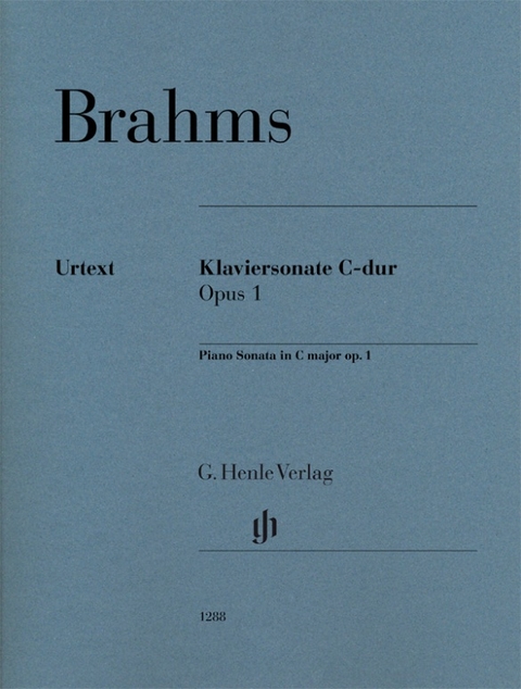 Johannes Brahms - Klaviersonate C-dur op. 1 - 