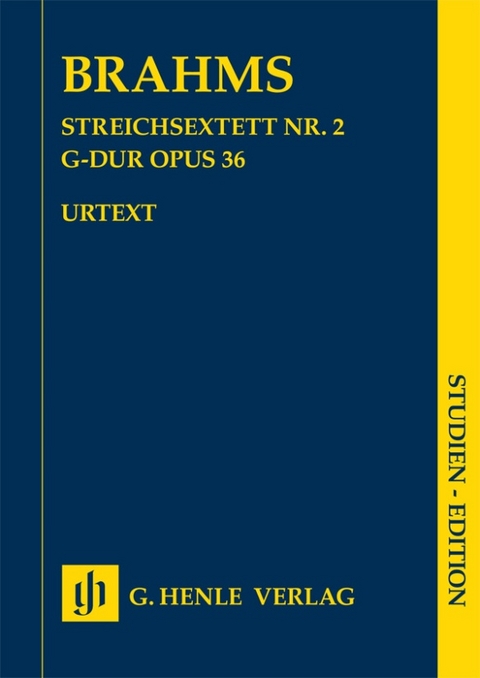 Johannes Brahms - Streichsextett Nr. 2 G-dur op. 36 - 