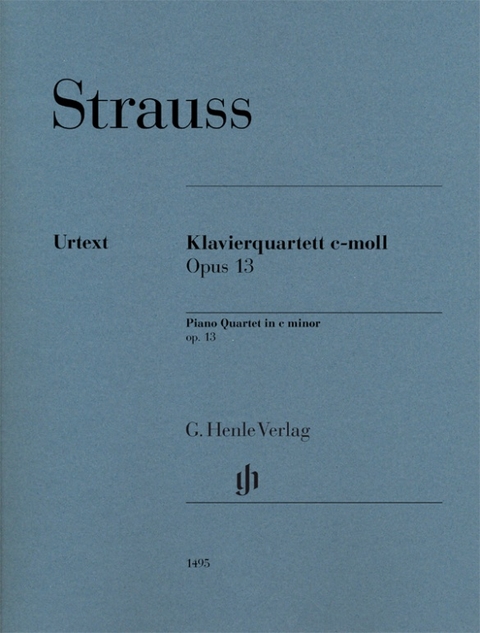 Richard Strauss - Klavierquartett c-moll op. 13 - 