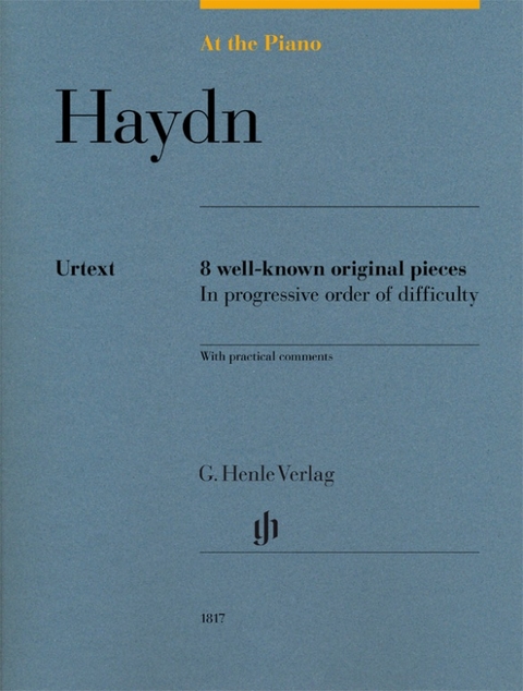 Joseph Haydn - At the Piano - 8 well-known original pieces - 