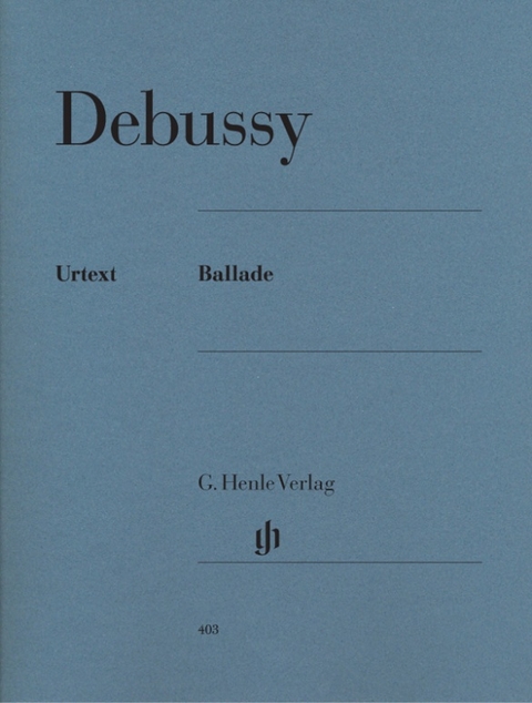 Claude Debussy - Ballade - 