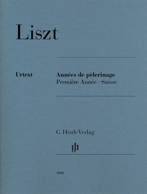 Franz Liszt - Années de pèlerinage, Première Année - Suisse - 