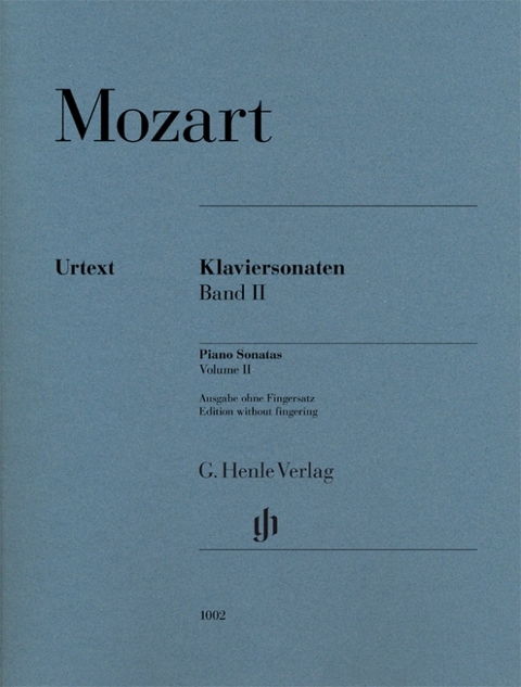 Wolfgang Amadeus Mozart - Klaviersonaten, Band II - 