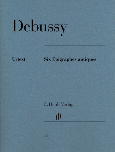 Claude Debussy - Six Epigraphes antiques - 