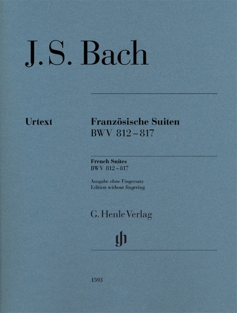 Johann Sebastian Bach - Französische Suiten BWV 812-817 - 