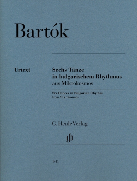 Béla Bartók - Sechs Tänze in bulgarischem Rhythmus aus Mikrokosmos - 