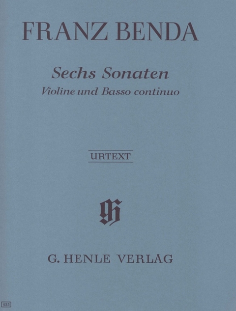 Franz Benda - 6 Violinsonaten - 