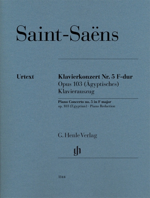 Camille Saint-Saëns - Klavierkonzert Nr. 5 F-dur op. 103 (Ägyptisches) - 