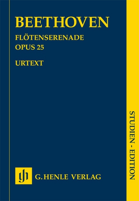 Ludwig van Beethoven - Serenade D-dur op. 25 für Flöte, Violine und Viola - 