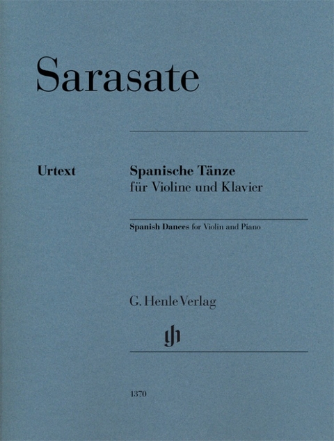 Pablo de Sarasate - Spanische Tänze für Violine und Klavier - 