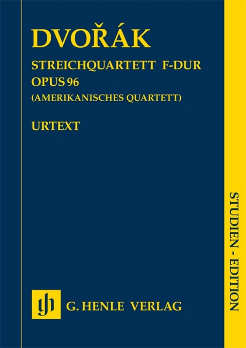 Antonín Dvorák - Streichquartett F-dur op. 96 (Amerikanisches Quartett) - 