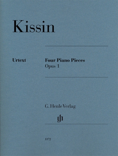 Evgeny Kissin - Four Piano Pieces op. 1 - 