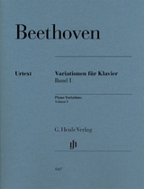 Ludwig van Beethoven - Variationen für Klavier, Band I - Beethoven, Ludwig van; Loy, Felix