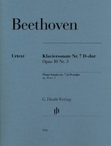 Ludwig van Beethoven - Klaviersonate Nr. 7 D-dur op. 10 Nr. 3 - Beethoven, Ludwig van; Gertsch, Norbert; Perahia, Murray