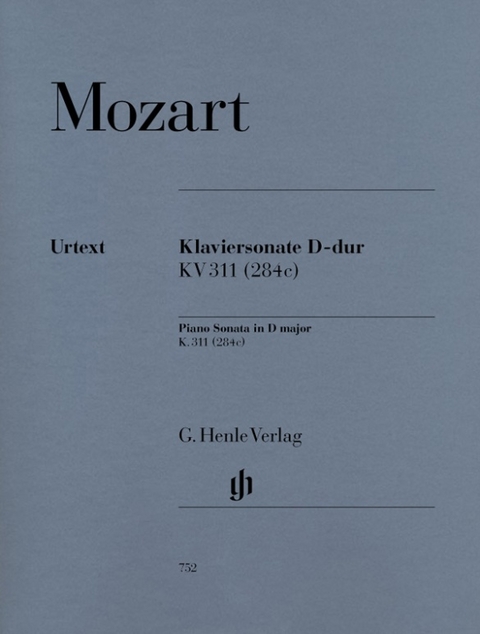 Wolfgang Amadeus Mozart - Klaviersonate D-dur KV 311 (284c) - 