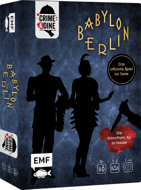 Crime & Dine - Das Krimi-Dinner-Set: Babylon Berlin - Das offizielle Spiel zur Serie! -  Paperdice Solutions GmbH