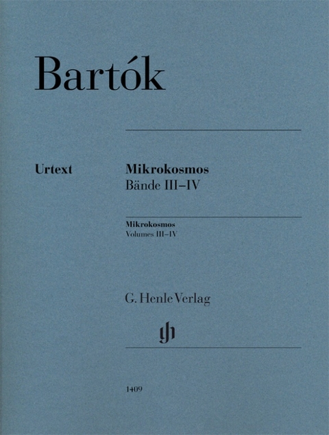 Béla Bartók - Mikrokosmos, Bände III-IV - 