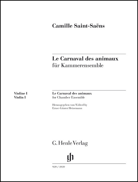 Camille Saint-Saëns - Le Carnaval des animaux - 