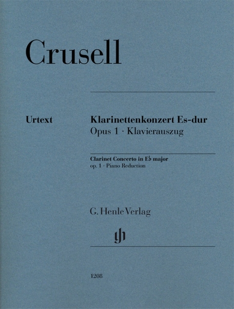 Bernhard Henrik Crusell - Klarinettenkonzert Es-dur op. 1 - 