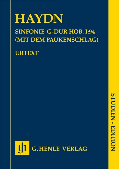 Joseph Haydn - Sinfonie G-dur Hob. I:94 (mit dem Paukenschlag) (Londoner Sinfonie) - 